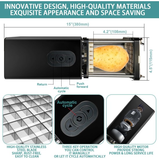  Electric French Fry Cutter