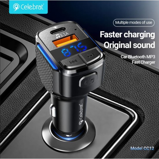 Car Charger with wireless connection function.