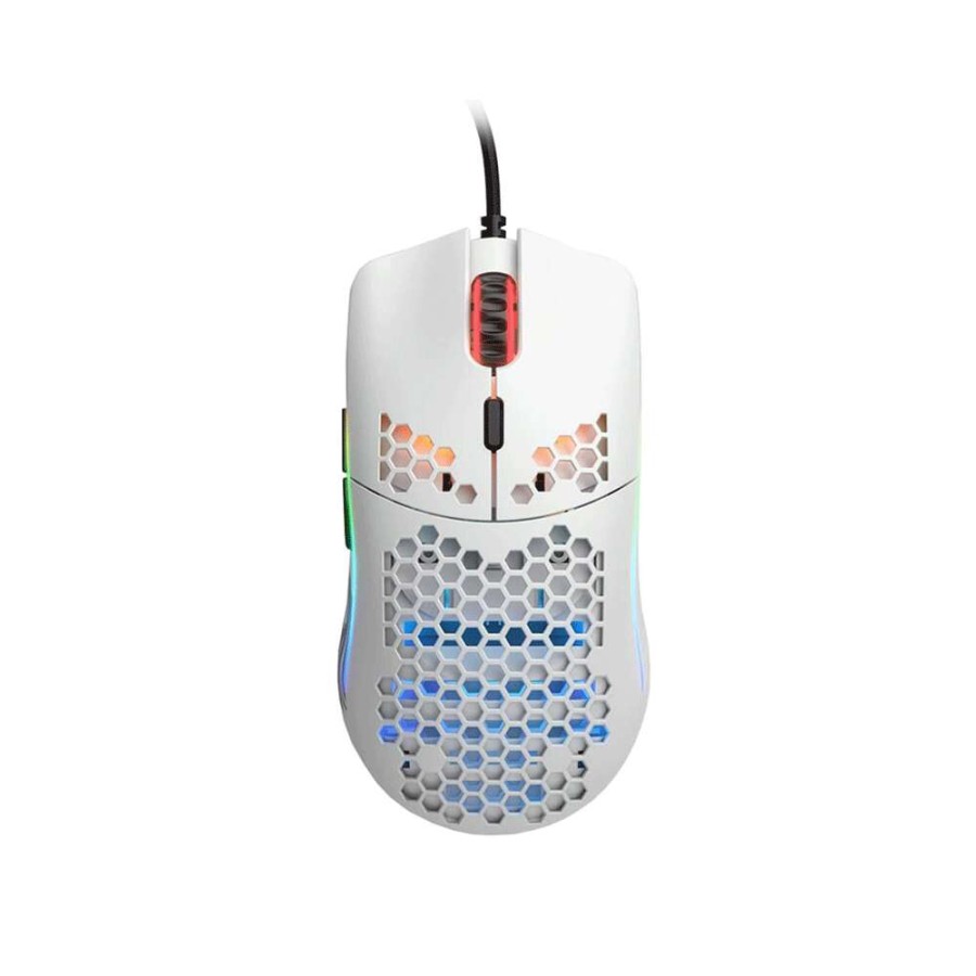 Glorious Model O- 58G Worlds Lightest RGB Gaming Mouse (Matte White Edition)