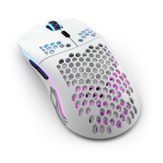 Glorious Model-O 69G Wireless Mouse (White Matte)