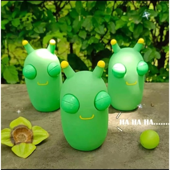 Green Eye Caterpillar Pinch Toys