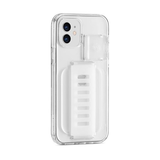 Grip2u Boost Case with Kickstand for iPhone 12 mini - Clear