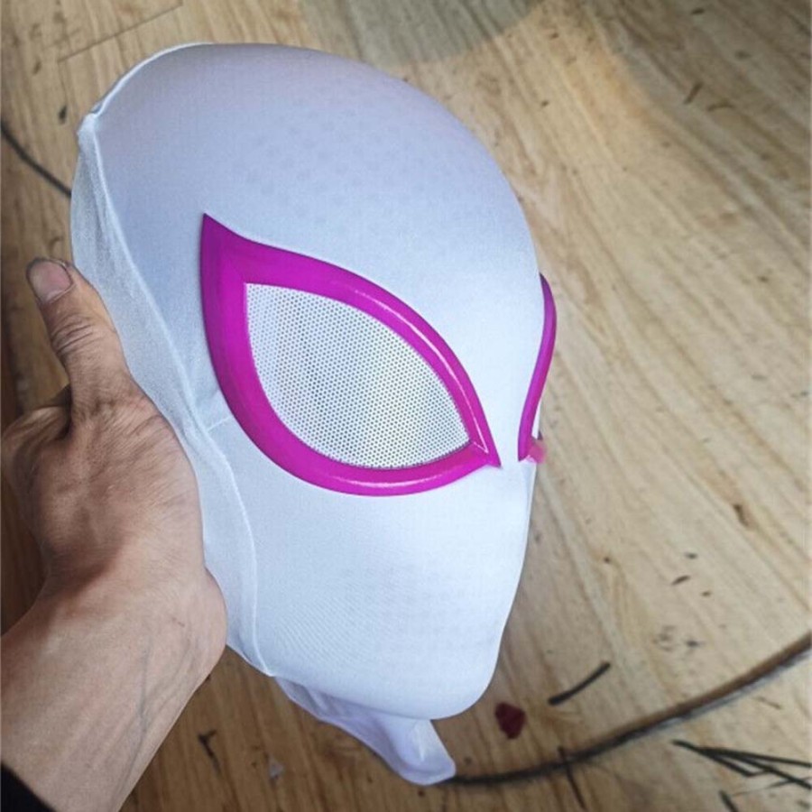 Spiderman Gwen Helmet Face Shell Mask