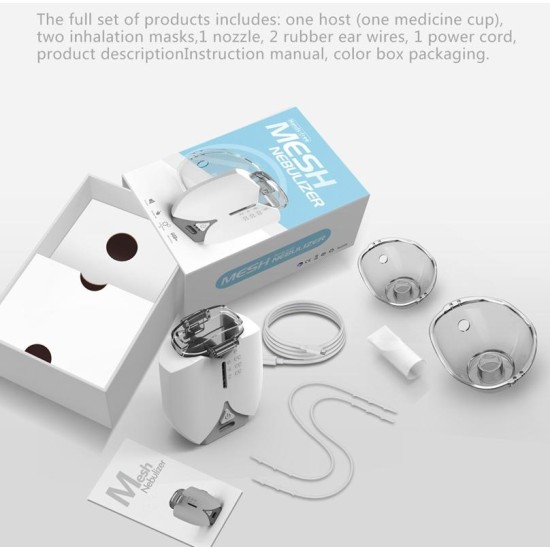 Hands-free Wearable Micro-mesh Nebulizer