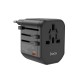 hoco DC44 4 in 1 Universal 1840W Adaptor with 20W Quick Smart Charger