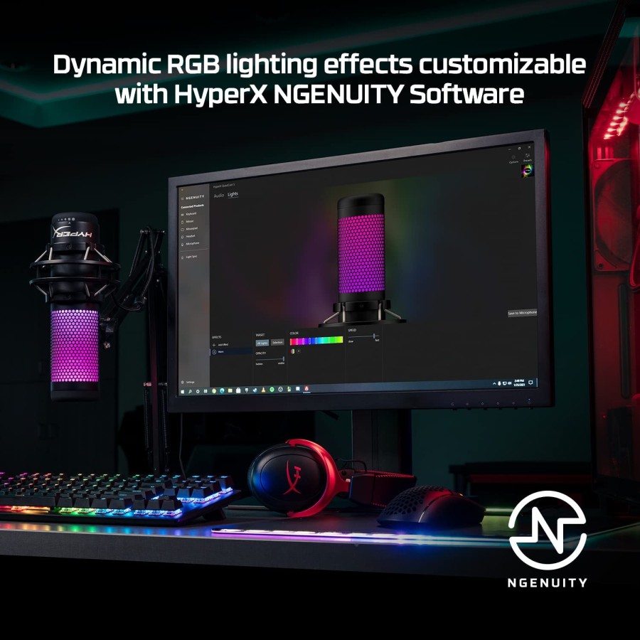 HyperX Quadcast S RGB Microphone