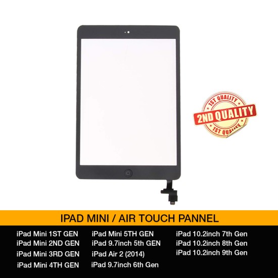 Ipad Mini & Air Touch Pannel - 2nd Quality