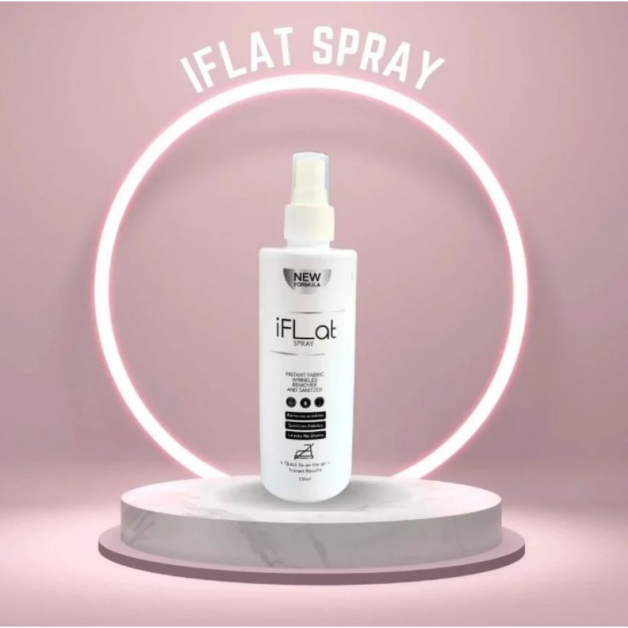 i FLat Spray Instant Fabric Wrinkles Remover (250 ml)