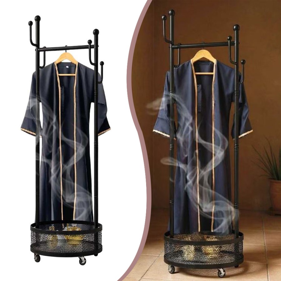 Clothes Incense Burner Stand