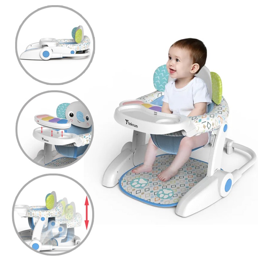 Baby Elephant Dining Chair & Recliner Activity Chair (14525/14526)