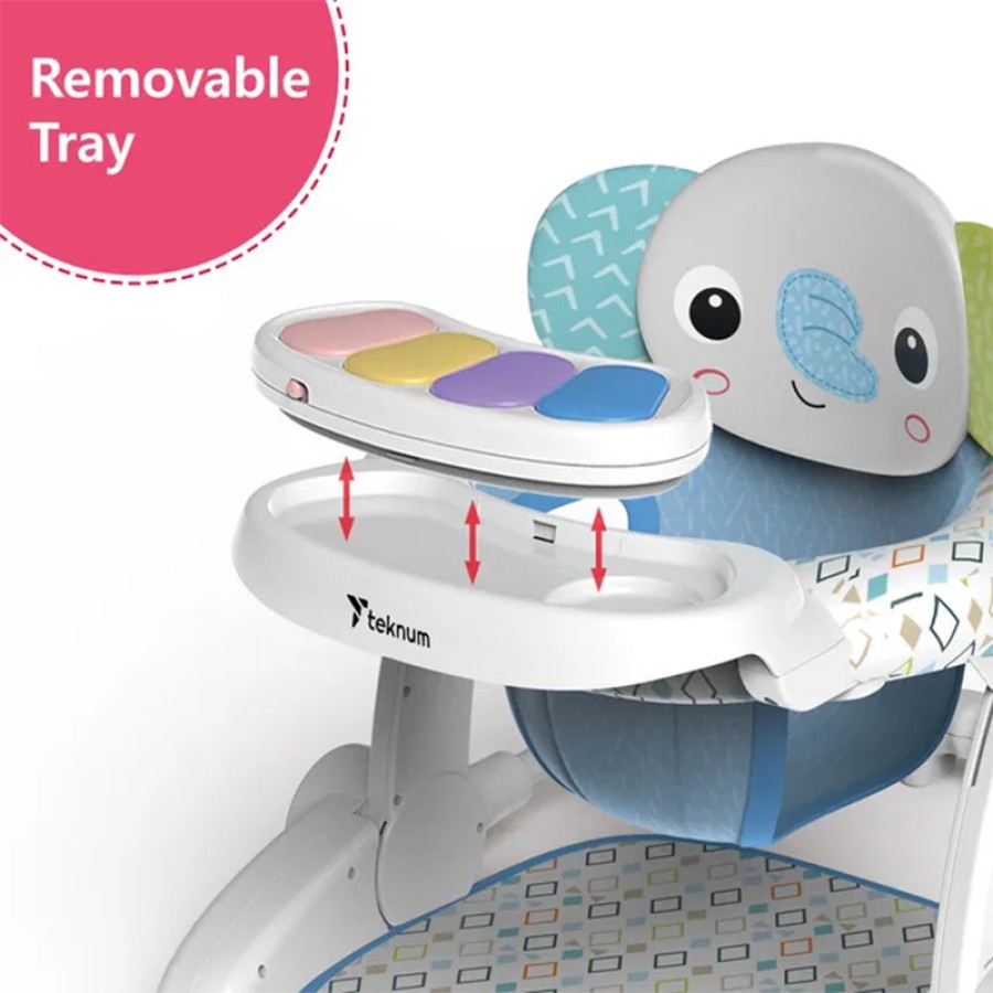 Baby Elephant Dining Chair & Recliner Activity Chair (14525/14526)