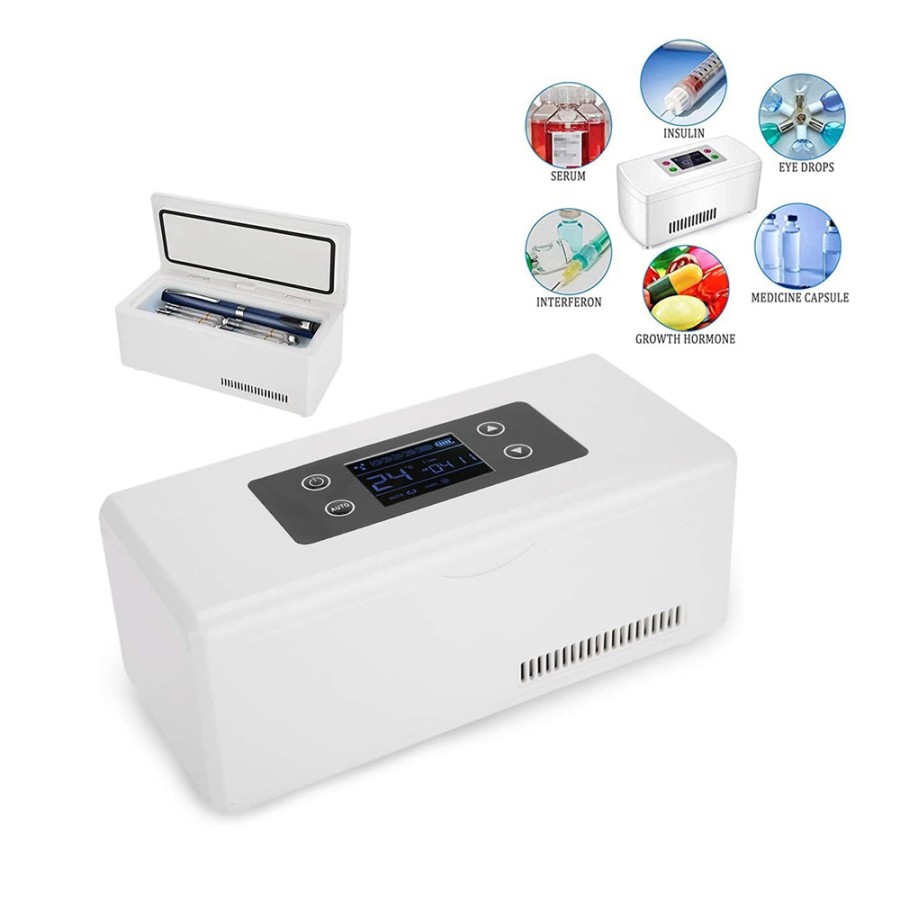 Medicine Refrigerator and Insulin Cooling Box for Car, Travel, Home -USB Charge