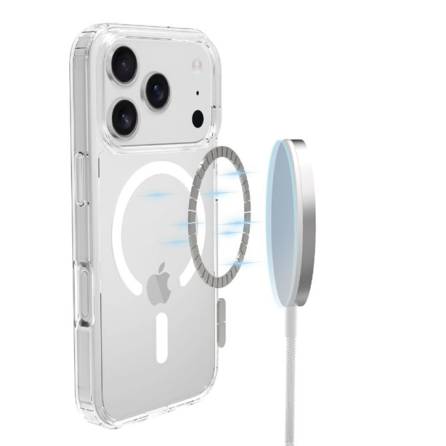 Rocket iPhone 17 Pro Soft TPU Magsafe Case - Clear