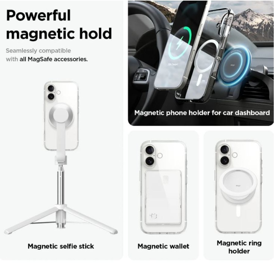 Rocket iPhone 17 Soft TPU Magsafe Case - Clear