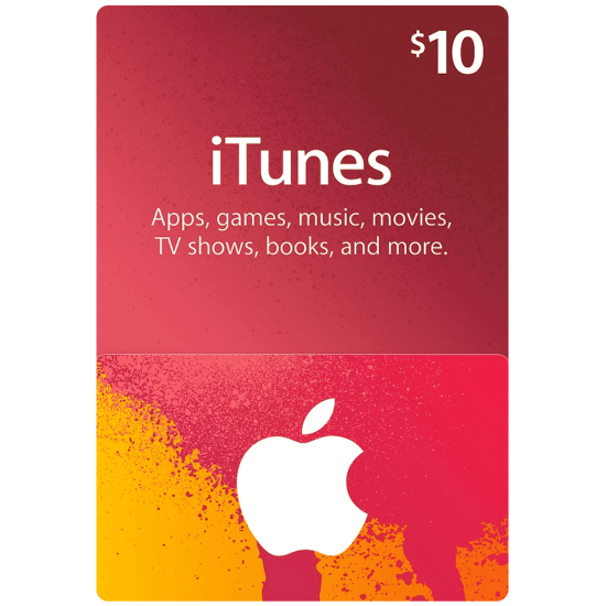 ITunes Gift Card $10 - Us