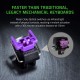 Razer Huntsman Mini Gaming Keyboard Purple Switch - Clicky Optical Switch Black