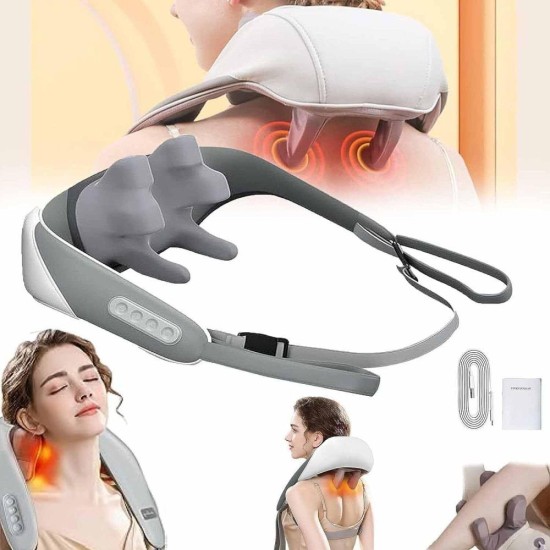 Electric U-Shaped Neck Pillow Griping Massager
