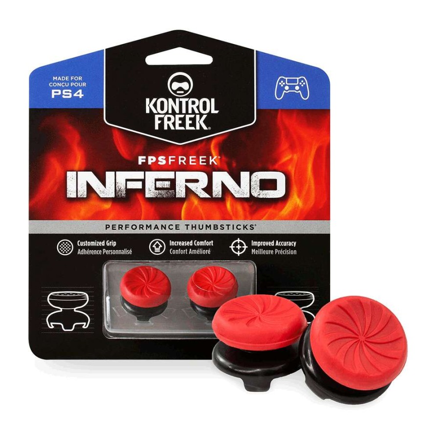 KontrolFreek FPS Freek Inferno Thumb Grips for PS4 / PS5