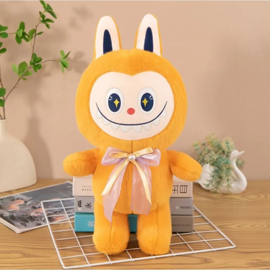 Labubu Plush Soft Doll Toy 15cm- Yellow
