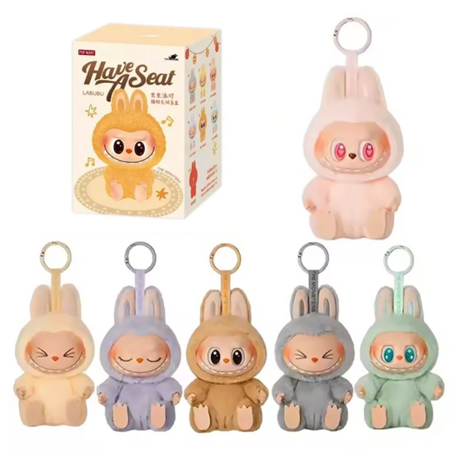 POPMART Labubu Have a Seat Vinyl Plush Blind Box POPMART Labubu Have a Seat Vinyl Plush Blind Box