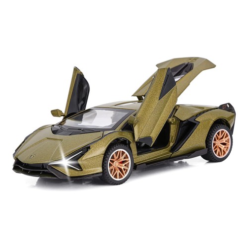 1:24 Scale Lamborgini Sian FKP3 Model Sport Toy Car