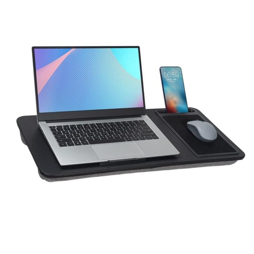 Lapgear Laptop Desk table with Mouse Pad, and Phone Holder