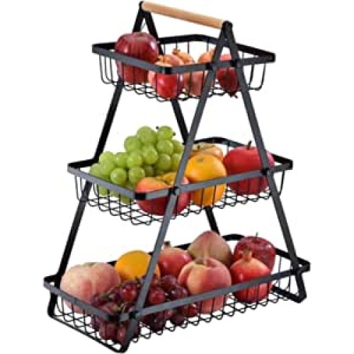 3-Layers Storage Rack for Food & Fruit