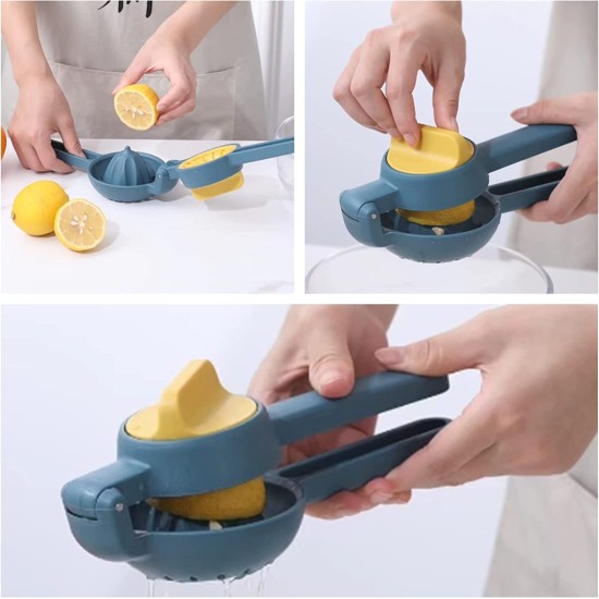 Manual Lemon Squeezer Dual-Action Citrus Press