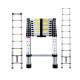 Multi Purpose Folding Step Ladder Platform Extendable Scaffold Ladder 3.8M