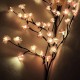 Creative LED Cherry Blossom Light Bendable Flower Branch Lamp Home Decor