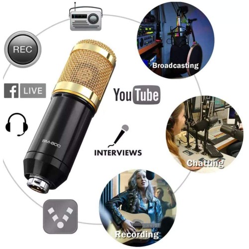 Live Broadcast Equipment Microphone Kit set