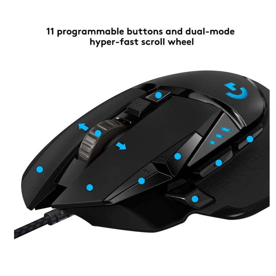 Logitech G502 HERO High Performance Gaming Mouse