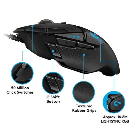 Logitech G502 HERO High Performance Gaming Mouse