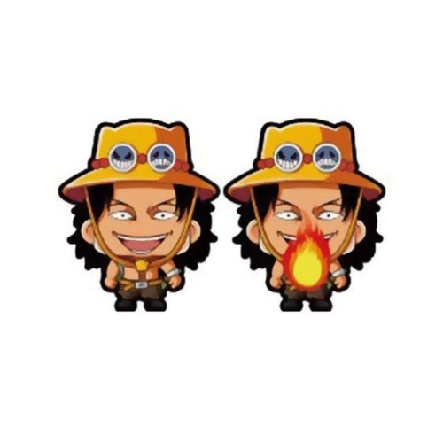 4D STICKER MONKEY D. LUFFY ACE 029