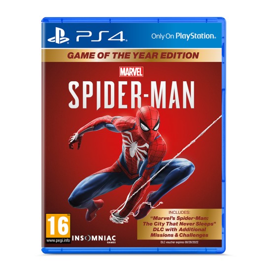 Marvel Spider-Man Game Of The Year Edition - PS4