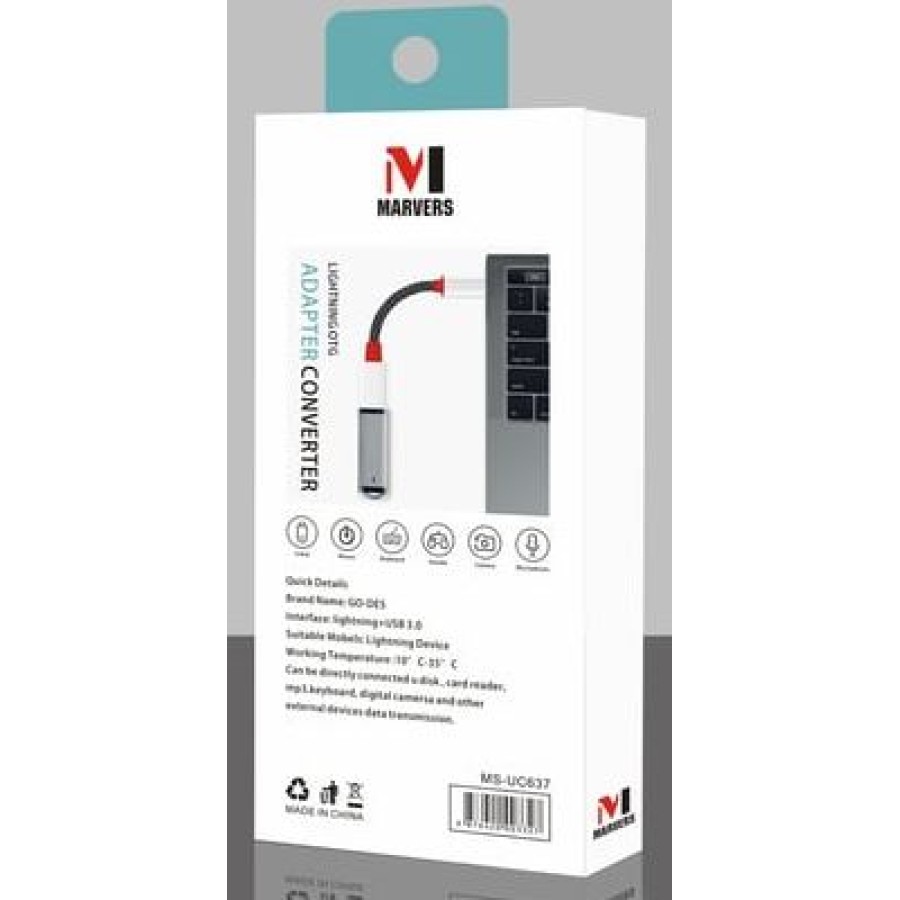 Marvers Lightning OTG Adaptor Converter