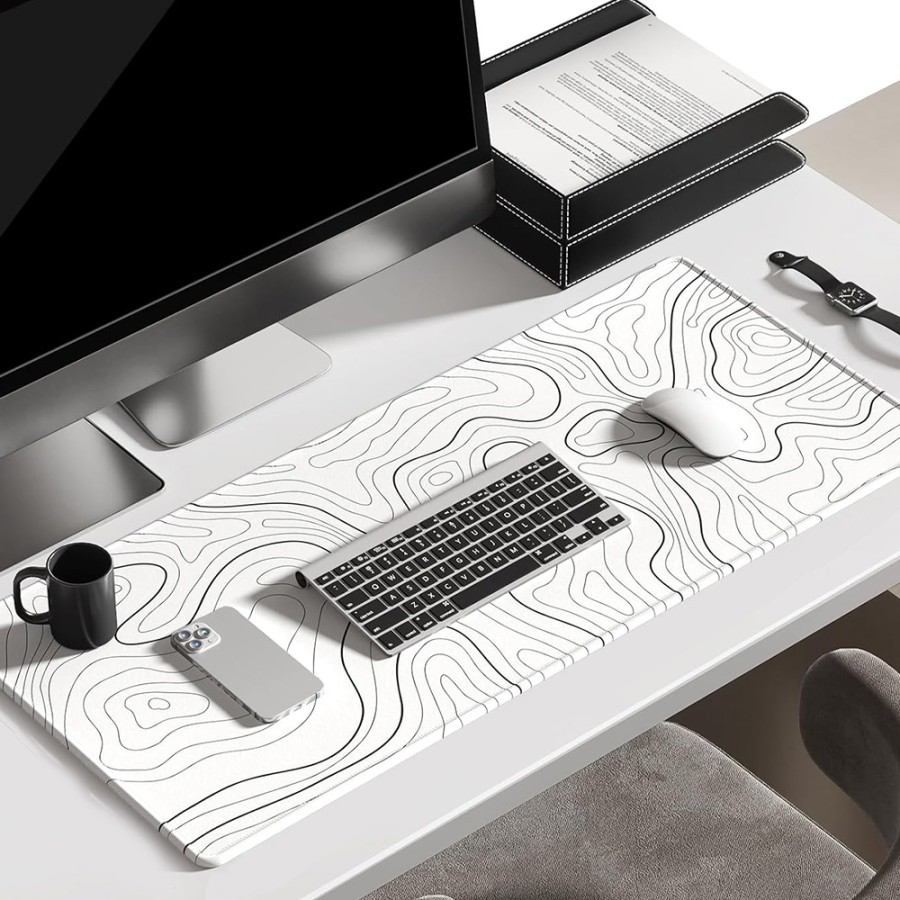 Max Pad Non-Slip Gaming Mouse Pad - White Tapo - XL Max Pad Non-Slip Gaming Mouse Pad - White Tapo - XL