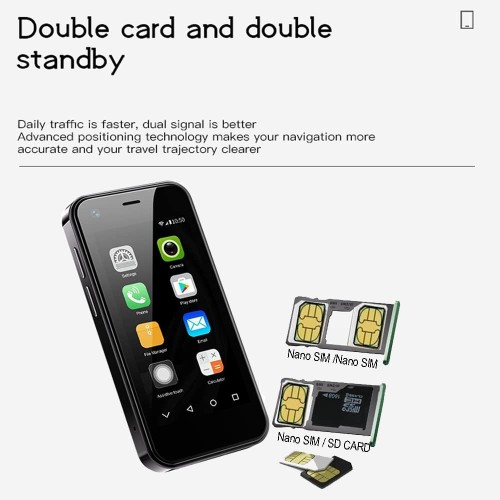 Mini Dual SIM Phone 1GB Ram , 8GB Memory