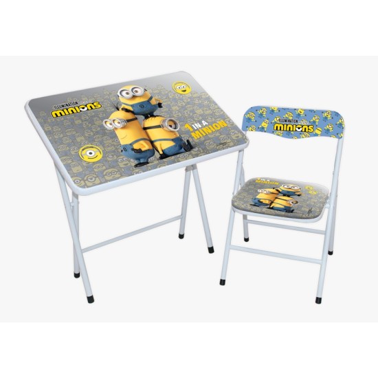Studying Table and Chair / Minions