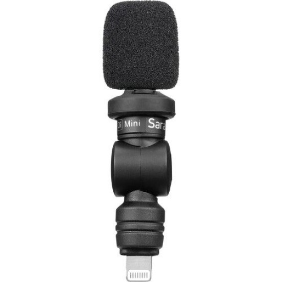 Saramonic Smartic Di Mini Ultra-Compact Omnidirectional Condenser Microphone with Lightning for Iphones & Ipads
