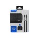 MOMAX Fast Pro GaN charger kit with lightning cable - Black