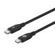 Momax Go Link Type-C to Type-C PD Cable 2M - Black (DC20D)