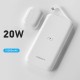 MOMAX Q. Power One Dual Wireless External Battery Pack 10000mAh - White
