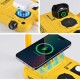 Foldable 3 IN 1 Wireless Charger Pad Decor Lamp Night Light