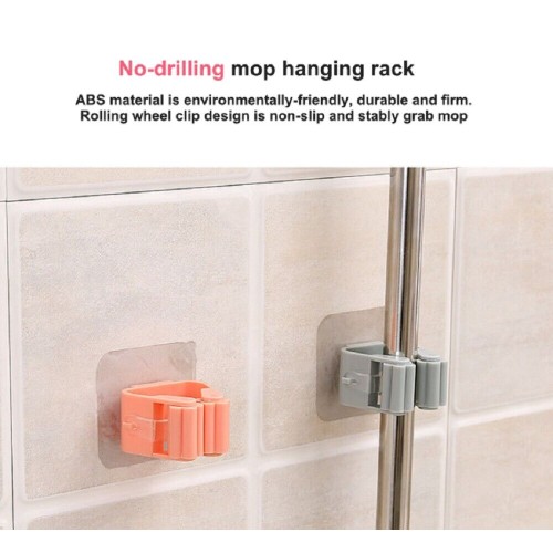 Wall Mount Mop Holder Broom Mop Holder (1Pcs)