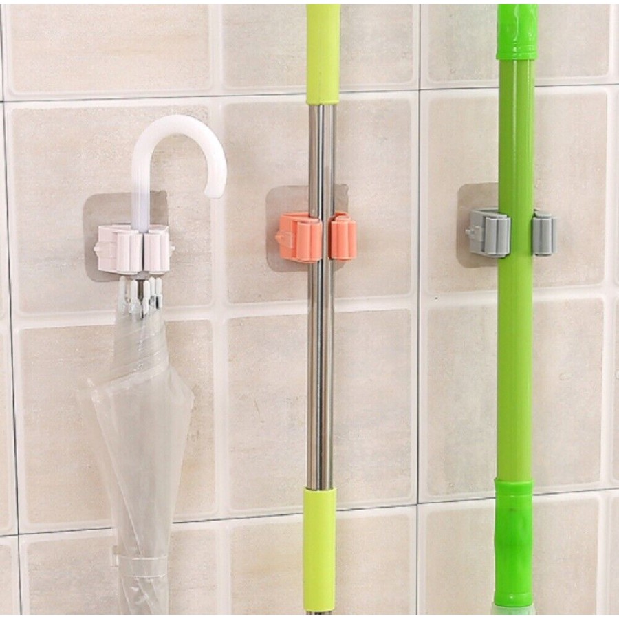 Wall Mount Mop Holder Broom Mop Holder (1Pcs)