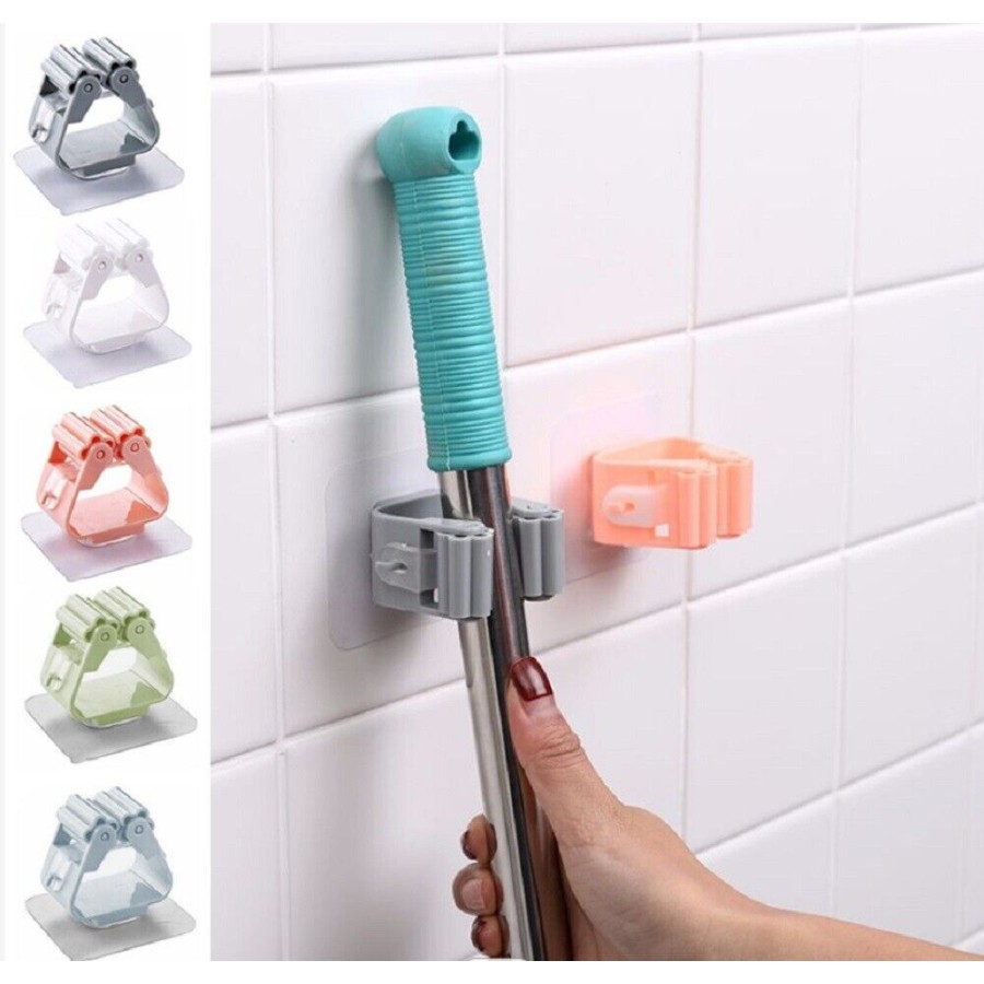 Wall Mount Mop Holder Broom Mop Holder (1Pcs)