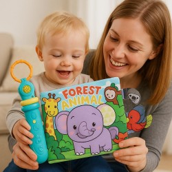 Jungle Audio Baby Book Toy