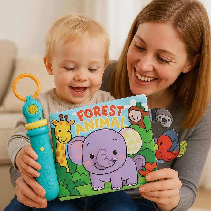 Jungle Audio Baby Book Toy
