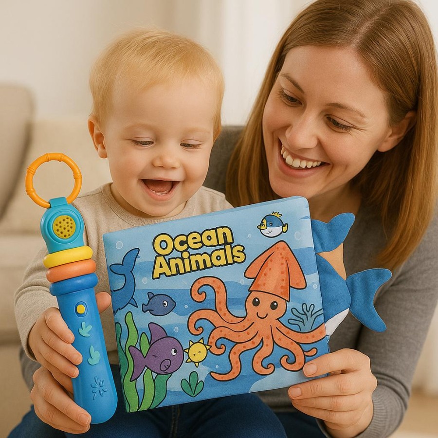 Ocean Audio Baby Book Toy Ocean Audio Baby Book Toy